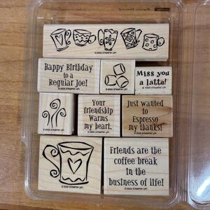 Stampin' Up! ESPRESS YOURSELF Stamp Set